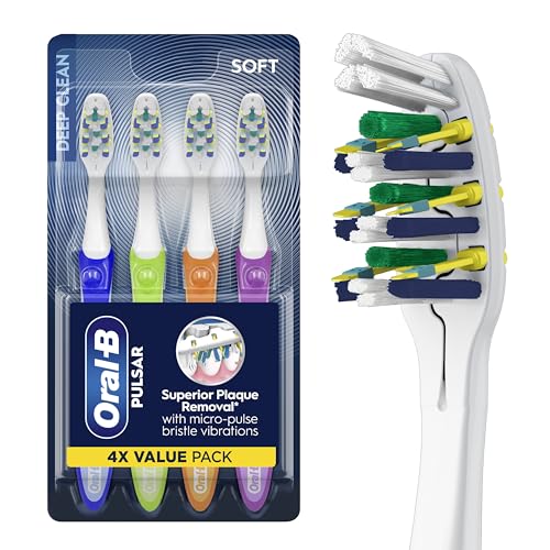 Oral-B Toothbrush, Vibrating Plaque Remover Pulsar, Vibrating - Product Imagery