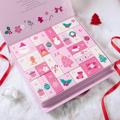 LAIKOU Japan Sakura Beauty Advent Calendar 2025, Christmas Gifts - Product Imagery