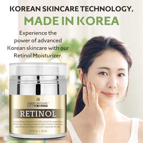 First Botany Korean Retinol Moisturizer Face Cream - Hydrating - Product Imagery