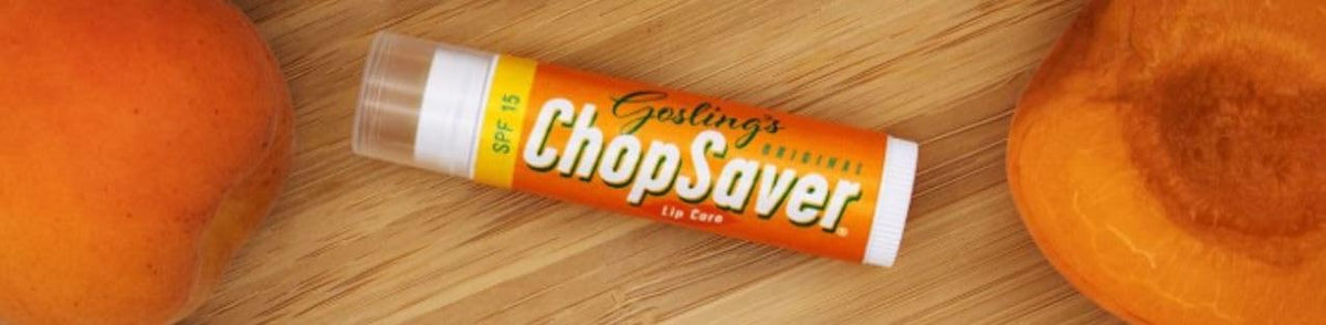 Goslings Original ChopSaver SPF 15 Lip Care, All Natural Lip Balm with SPF, Chapstick for Musicians and More, Effective 