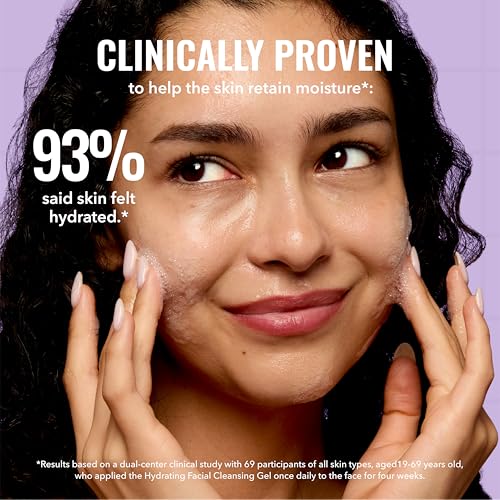 Good Molecules Hydrating Facial Cleansing Gel, Gentle Face Wash, - Product Imagery