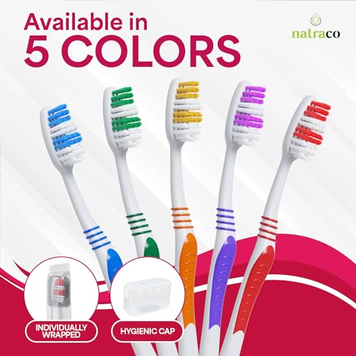 Bulk Toothbrush Pack with Covers | Premium Quality Individually - Product Imagery