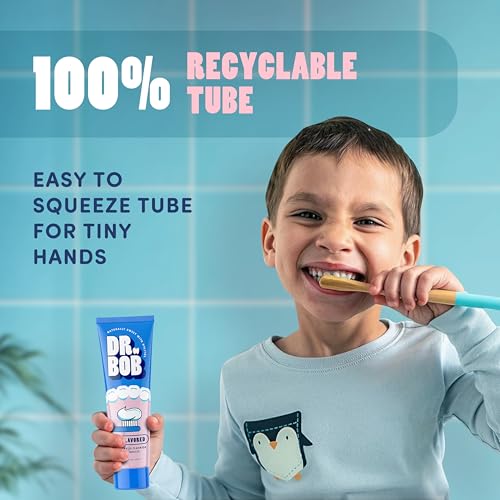 Dr. Bob Unflavored Toothpaste - Anticavity Fluoride Gel, 4 oz - Product Imagery