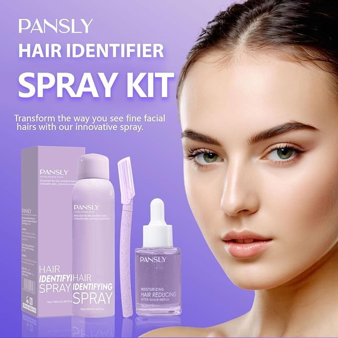 Hair Identifying Spray Kit,Hair Identifier (100mL) for Face - Product Imagery