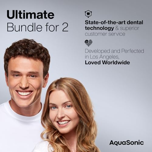 Aquasonic Duo - Dual Handle Ultra Whitening 40,000 VPM Wireless - Product Imagery