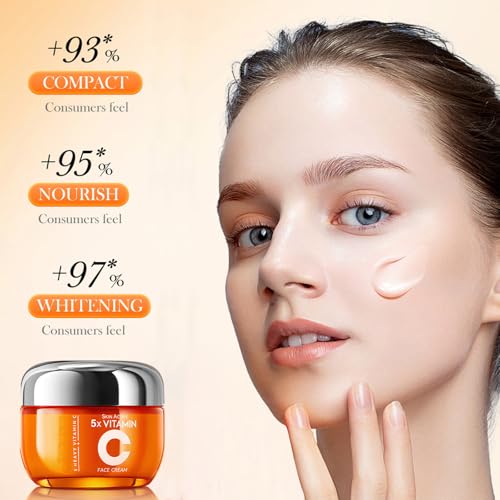 5X Vitamin C & Niacinamide Moisturizer with Hyaluronic Acid - - Product Imagery