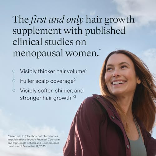 Nutrafol Women's Balance Hair Growth Supplements, Age 45+, - Product Imagery