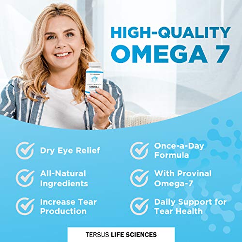 Cardia 7: Tear Health - 60 Count - Advanced Dry Eye - Omega7 - Product Imagery
