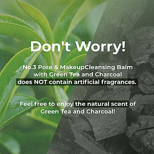 numbuzin No.3 Pore & Makeup Cleansing Balm with Green Tea and - Product Imagery