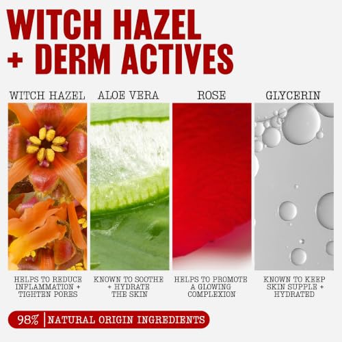 THAYERS Witch Hazel Facial Toner, Hydrating Rose Petal Toner, 12 - Product Imagery