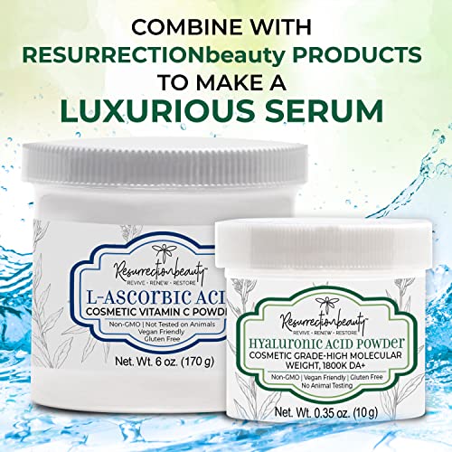 100% Pure L-Ascorbic Acid (Cosmetic Vitamin C Powder for Face) - Product Imagery