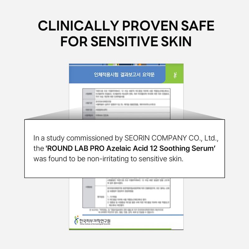 ROUND LAB Azelaic Acid 12 Soothing Serum, 1.01 Fl Oz - Product Imagery