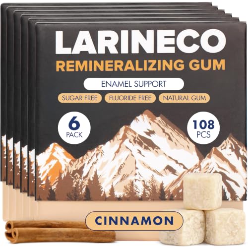 Larineco Remineralizing Gum Sugar Free Hydroxyapatite and - Larine co Official Imagery - 1