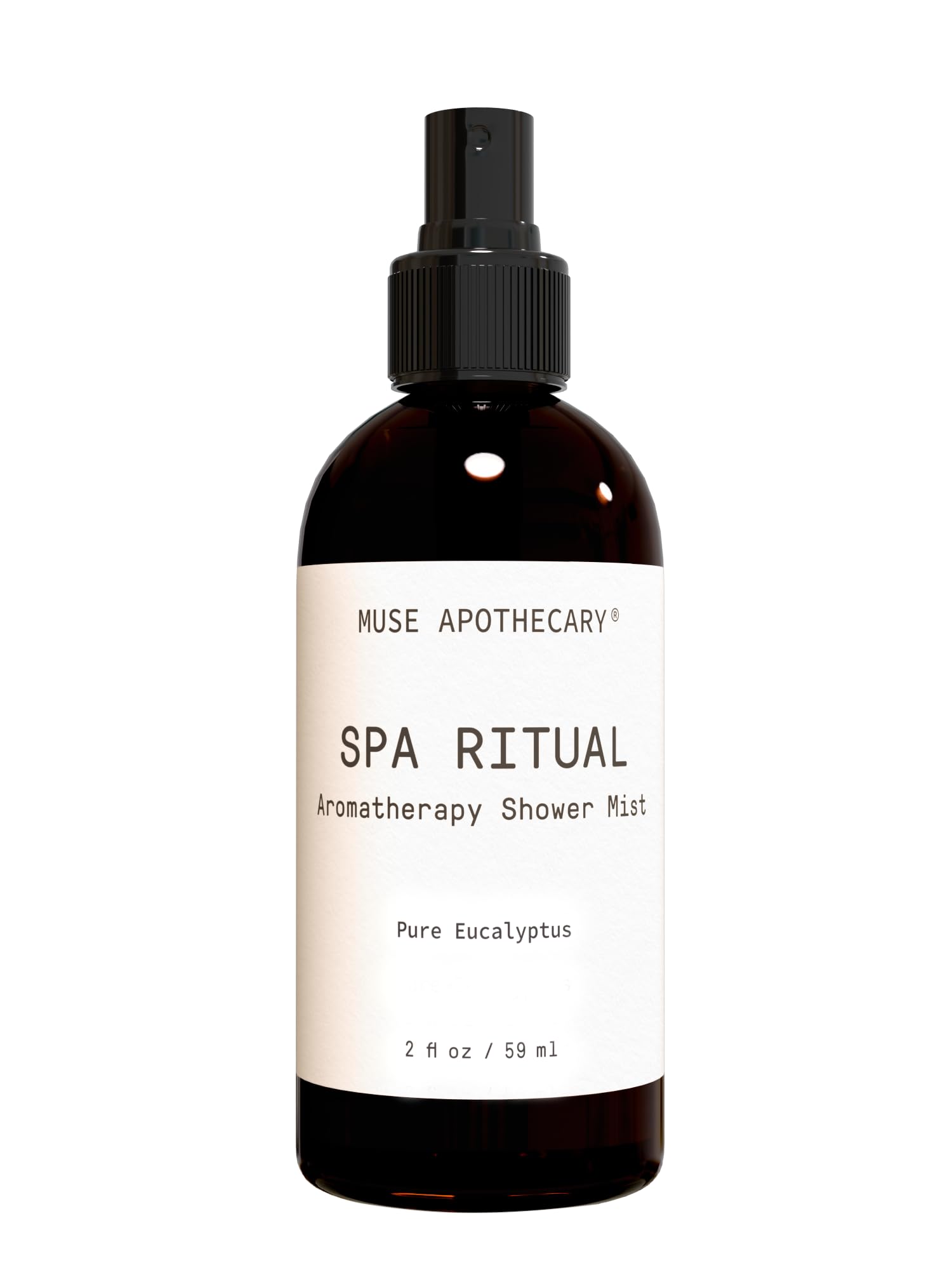 Muse Apothecary Spa Ritual Pure Eucalyptus Oil Shower Mist - Eucalyptus Spray for Shower, Spa, Bath, and Linen - Aromatherapy Eucalyptus Essential Oil Spray - 2oz