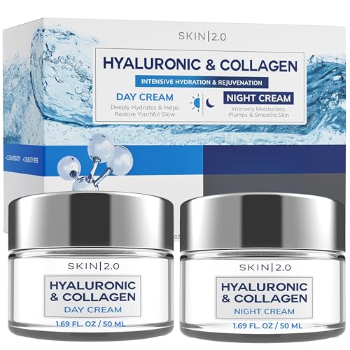 Skin 2.0 Hyaluronic Acid & Collagen Face Moisturizer – Deep - Product Imagery
