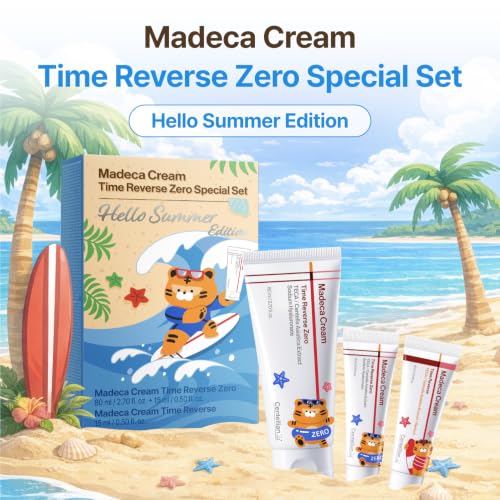 CENTELLIAN 24 Madeca Cream Time Reverse Zero Set - Hello Summer - Product Imagery