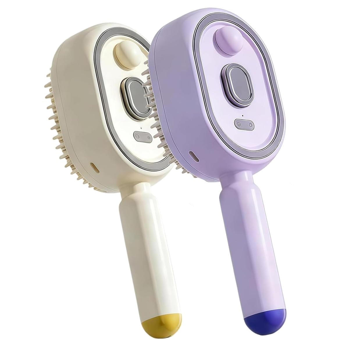 DMZHAOBC Electric Spray & Massage Hair Brush, Rechargeable Steam Hair Straightener For Women Home Spa,Reduce Frizz, Nour