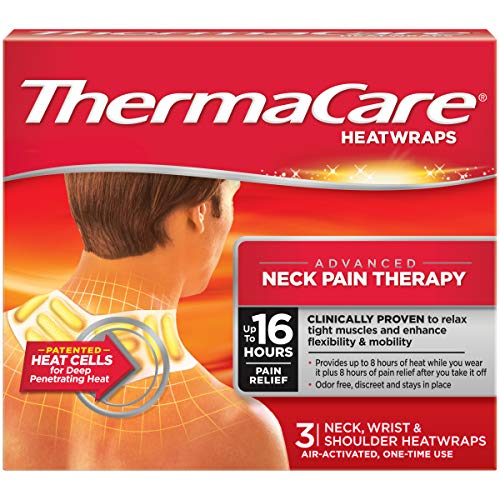 ThermaCare Portable Heating Pad, Neck and Shoulder Rain Relief - Product Imagery