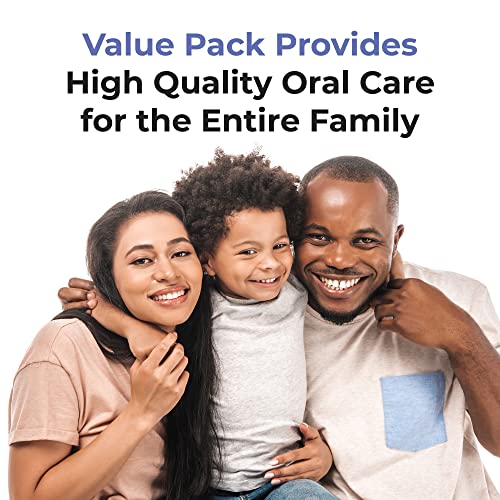 Reach Essentials Medium Toothbrushes with Toothbrush Caps, 6 - Product Imagery