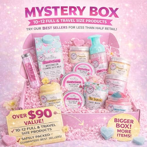 Bella & Bear Beauty Mystery Box for Girls and Teens - Product Imagery