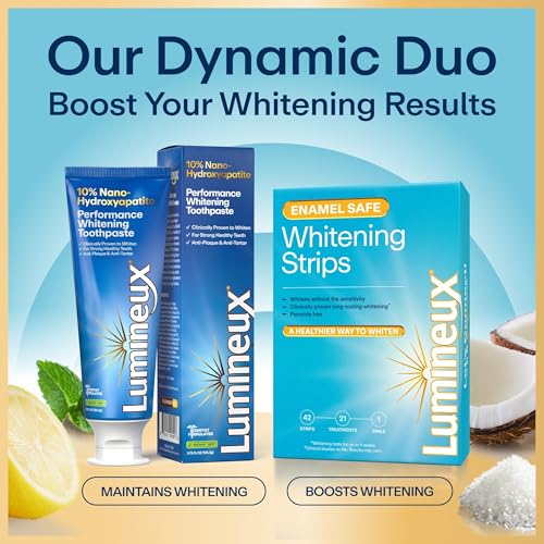 Lumineux 10% Nano Hydroxyapatite Whitening Toothpaste, 3.75 oz - Product Imagery