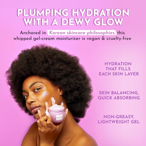 Glow Recipe Plum Plump Hyaluronic Acid Face Cream Moisturizer, - Product Imagery
