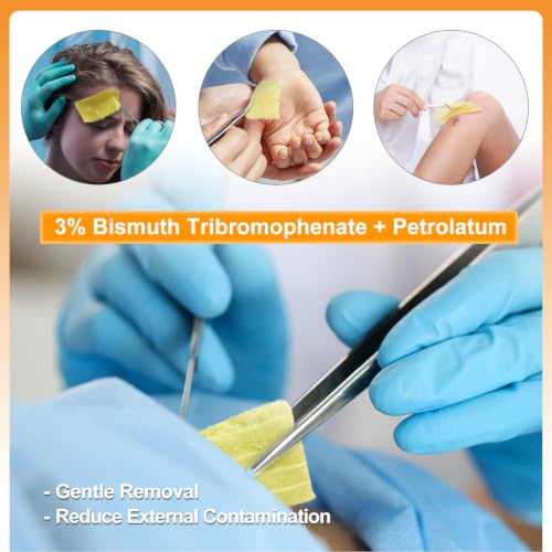 Carbou Medical Xeroform Petrolatum Dressing 5"x9", 25 Pack, - Product Imagery