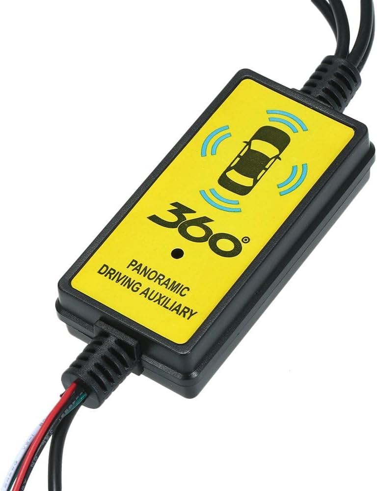 weevoo Intelligent Car Video Switcher Converter 4 Input 1 Output Switch Video System for Monitor with RCA Connector and 