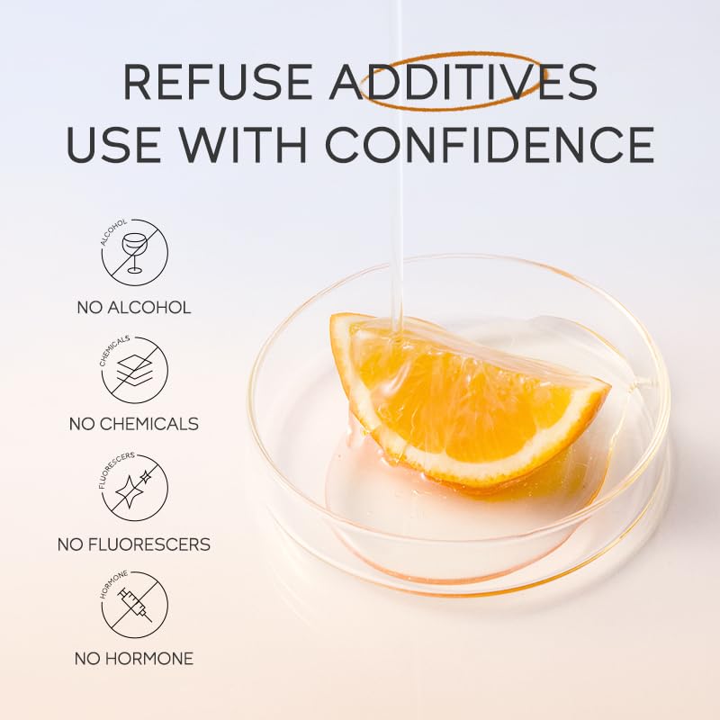 5Pcs Skincare Gift Set for Teenage Girls, Vitamin C Face Skin - Product Imagery