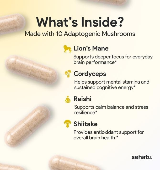 Clarity Plus Cognitive Wellness Supplement | Packed with 10 - Product Imagery