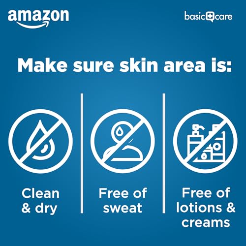 Amazon Basic Care Sheer and Clear Adhesive Bandages Family - Product Imagery