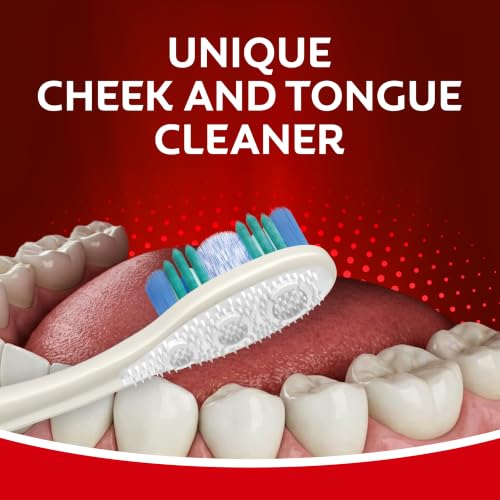 Colgate 360 Adult Whitening Toothbrushes, Soft, 4 Pack - Product Imagery