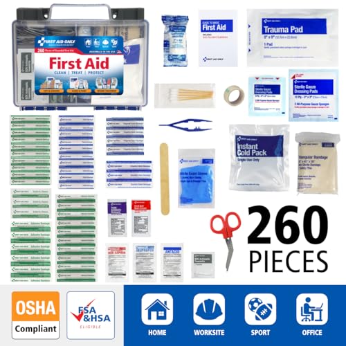 First Aid Only 91248 OSHA-Compliant First Aid Kit, All-Purpose - Product Imagery