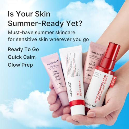medicube Summer-Ready Skincare Travel Kit for Quick Cooling & - Product Imagery