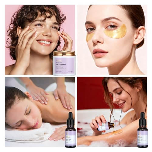 Gifts for Women, 30Pcs Lavender Skin Care Gift Set for Women, - Product Imagery