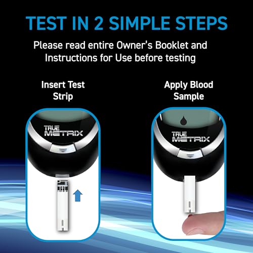TRUE METRIX Self Monitoring Blood Glucose Test Strips, 100 Count - Product Imagery
