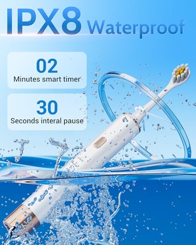 Aneebart Sonic 2 Pack Electric Toothbrush for Adults, Travel - Product Imagery