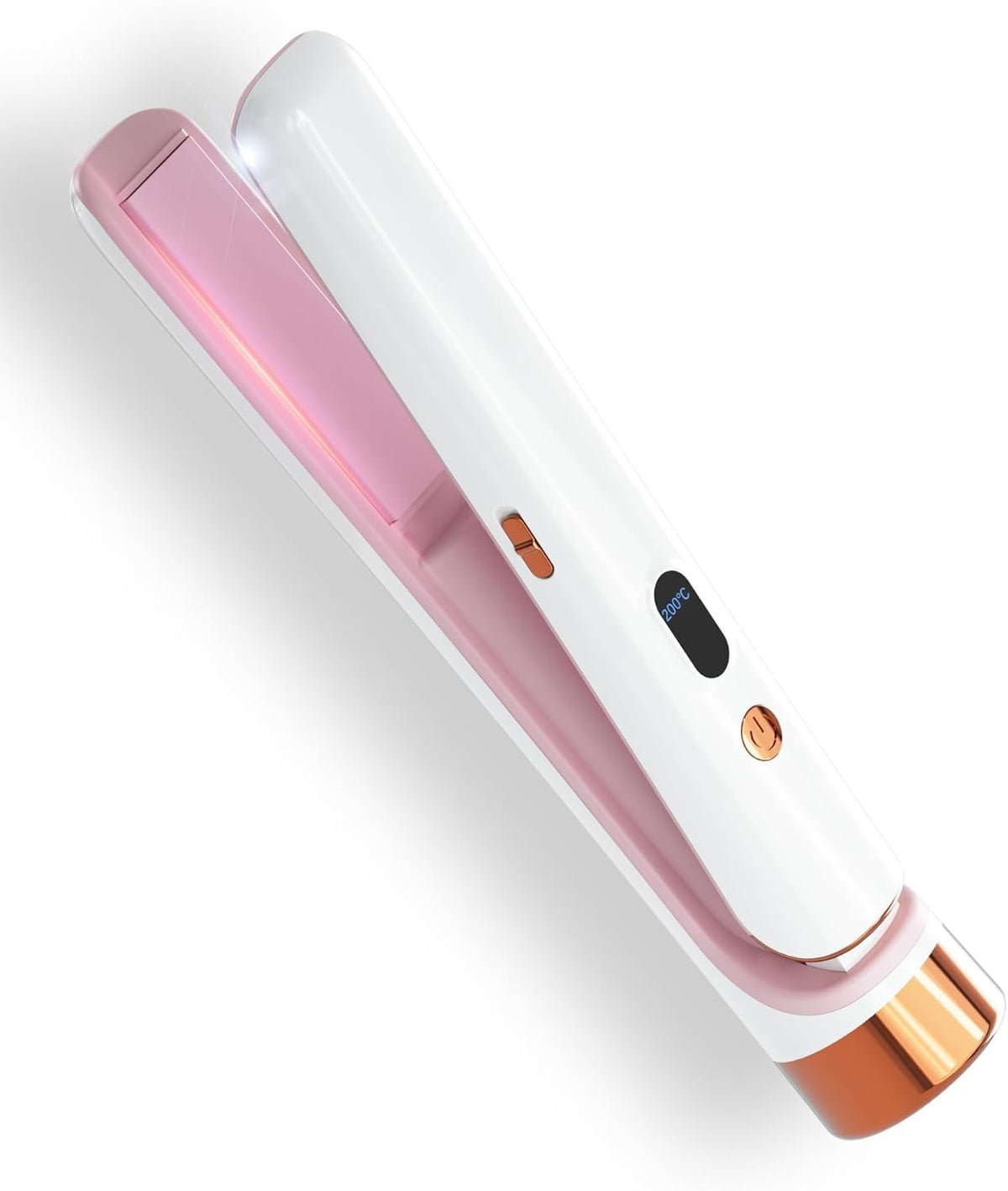 CLDCRS Cordless Hair Straightener Portable Travel Rechargeable Flat Iron, Fast Heating, Adjustable Temperature for Profe