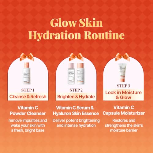 Hanskin Glow Skin On the Go Kit–Brightening & Hydrating Mini - Product Imagery