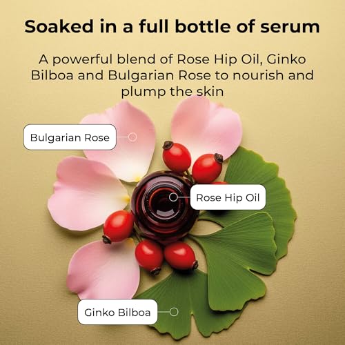 STARSKIN VIP Gold Mask Face, Coconut Bio-Cellulose Revitalizing - Product Imagery