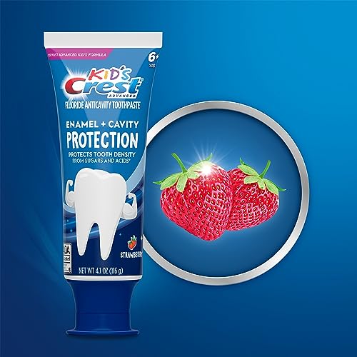 Crest Kids Enamel + Cavity Protection Toothpaste, 4.1oz (Pack of - Product Imagery
