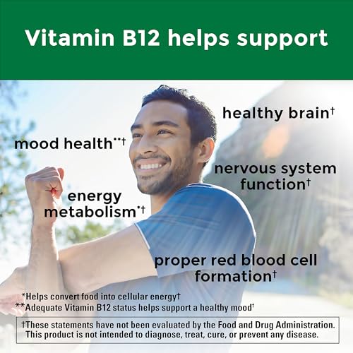 Nature Made Vitamin B12 1000 mcg, Energy Metabolism Support, 150 - Product Imagery