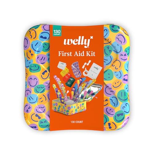 Welly First Aid Kit | FSA Eligible | Adhesive Flexible Fabric - Product Imagery