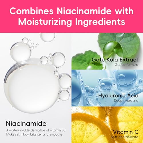 QUIYUM Watermelon & Niacinamide Skincare Set for Women Teens - Product Imagery