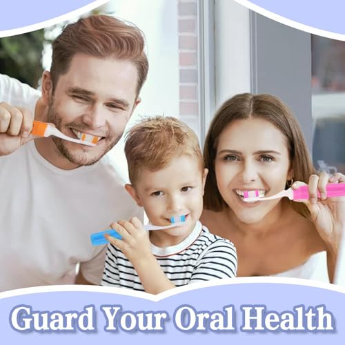 Travel Toothbrush, 3PCS Travel Toothbrush Set, Mini Toothbrush - Product Imagery