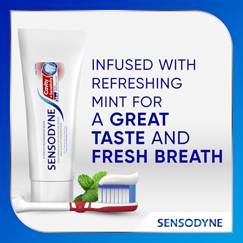 Sensodyne Cavity + Sensitivity Toothpaste, 2.7 oz - Product Imagery