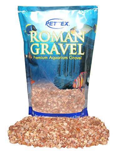 Pettex Aquatic Sunstone 4.4lb Aquarium Gravel, Decorative Pebbles for Terrariums, Vivariums, Fish Tanks, Plants, Home De