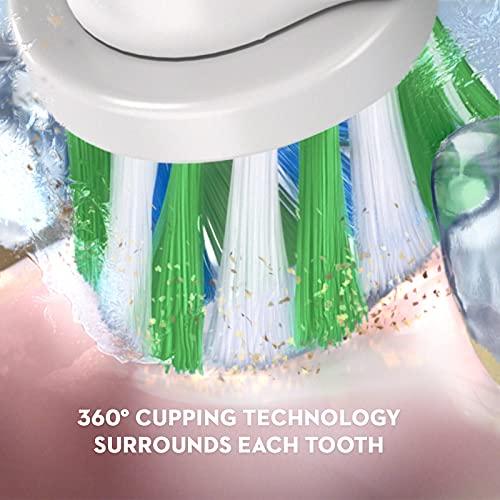 Oral-B Pro 1000 CrossAction Electric Toothbrush, Black and - Product Imagery