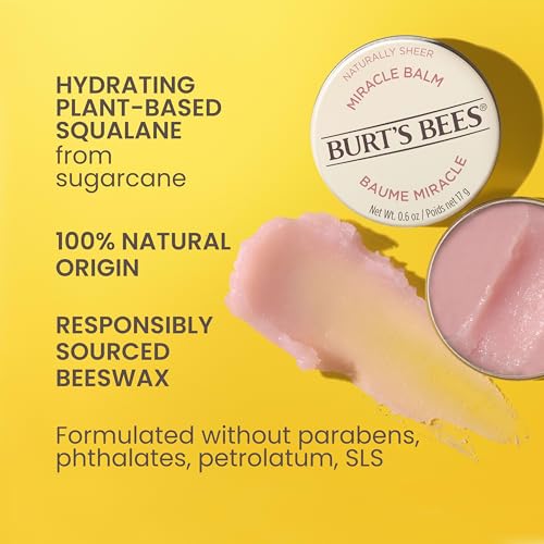 Burt's Bees 100% Natural Origin Goodness Glows Miracle Balm, - Product Imagery