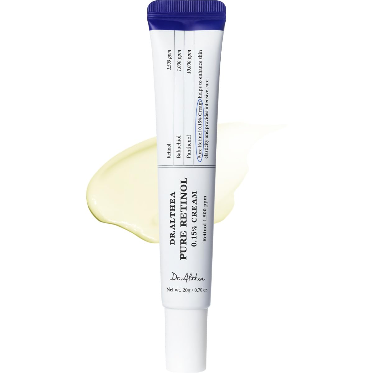 Dr.Althea Pure Retinol 0.15% Cream, Korean Vegan Skin Care, 0.70 Fl Oz – product photo (Serums)